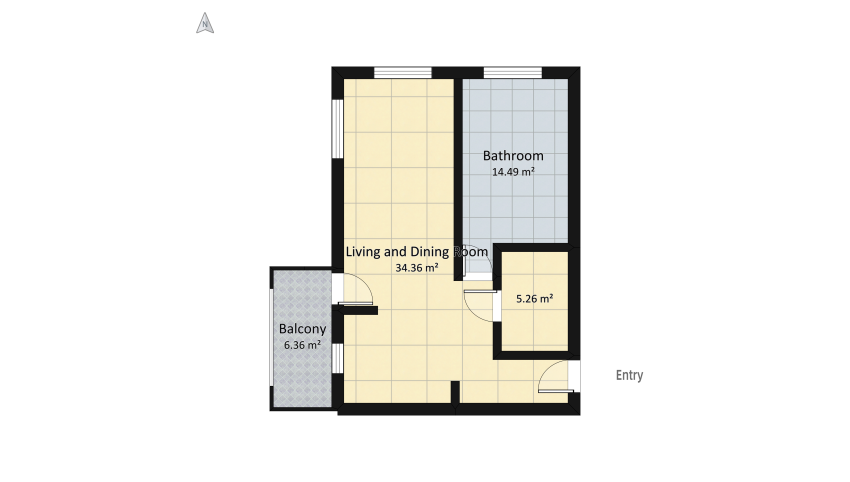 Home floor plan 60.47
