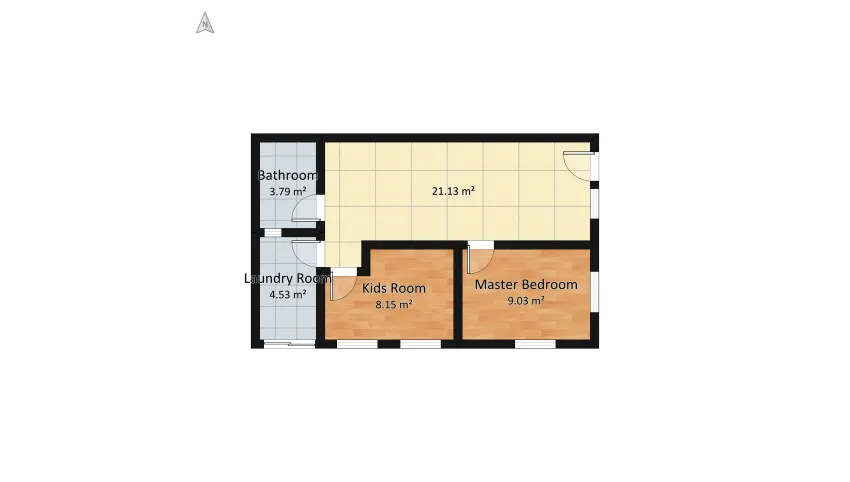 latest layout (with 2nd floor) floor plan 104.59
