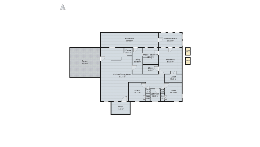 Copy of 36 x 60 McHouse floor plan 312.93