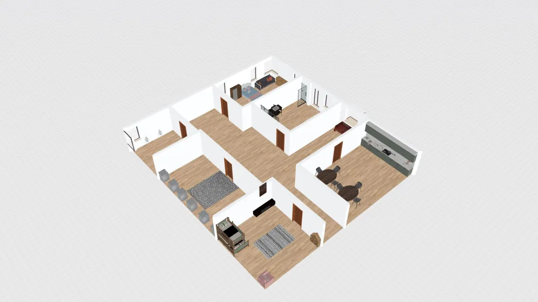 good house 3d design renderings