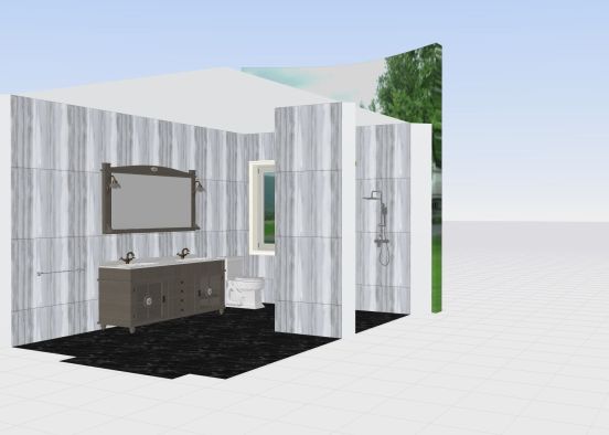test bathroom Design Rendering