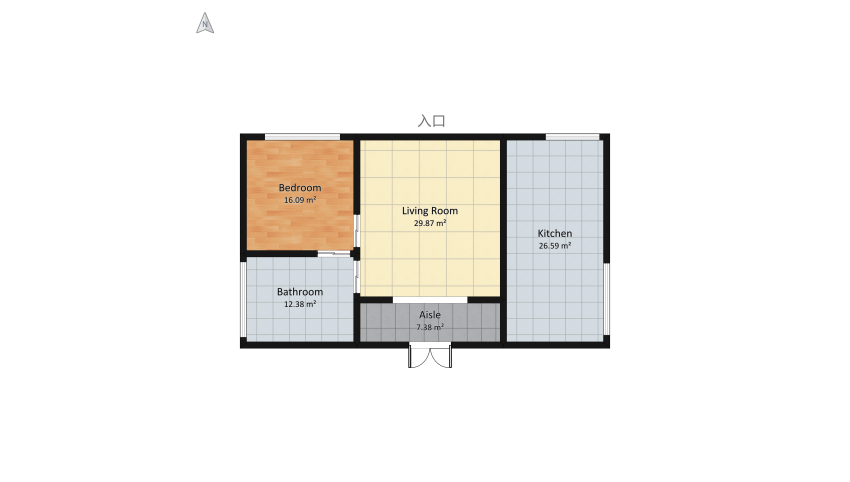 Casa di marmo floor plan 103.08