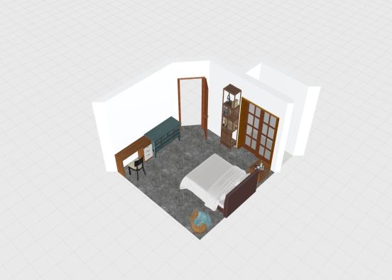 bed room P&D Design Rendering