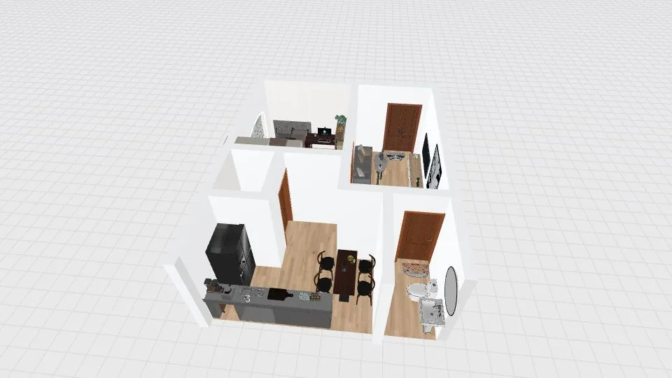 【System Auto-save】Floor Plan 1_copy 3d design renderings
