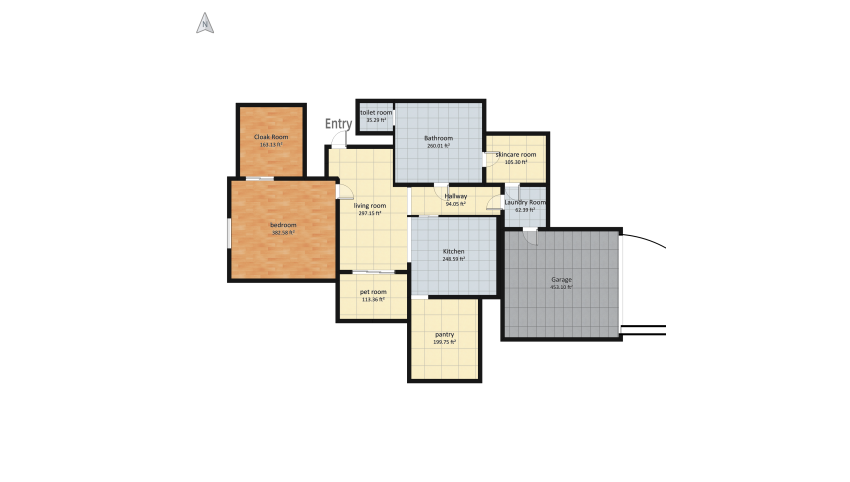 house project floor plan 277.83