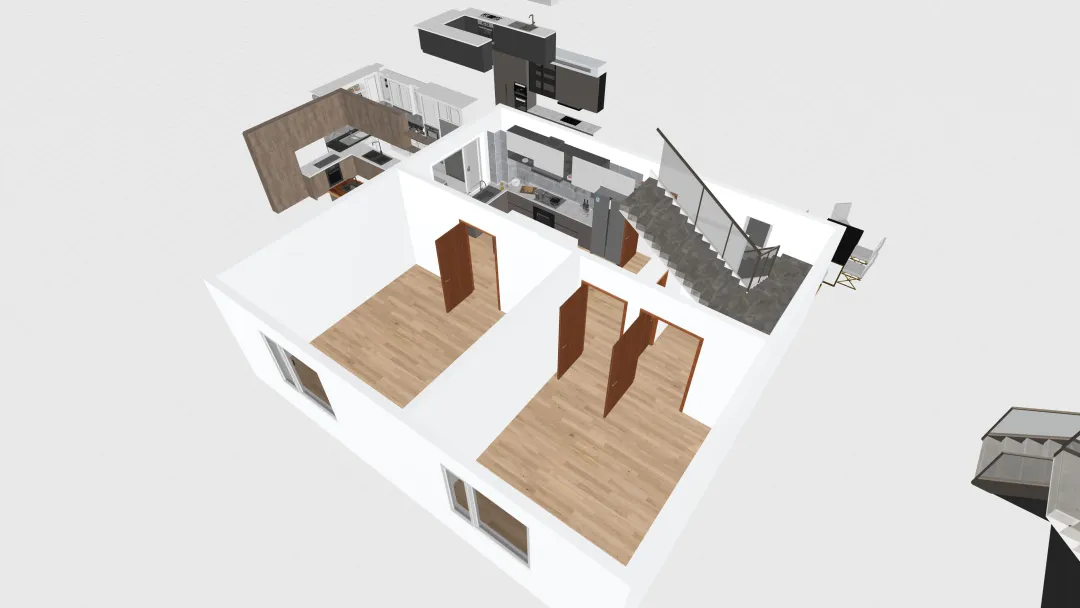 schody 3d design renderings