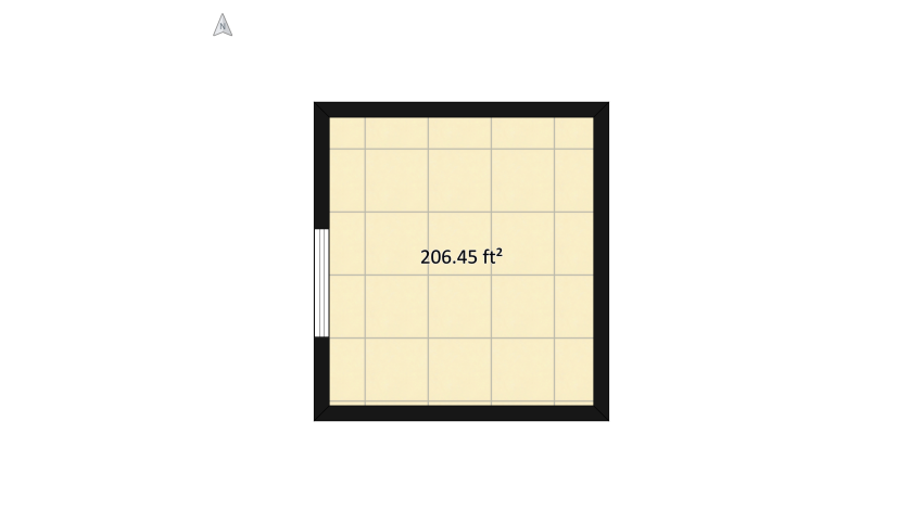 Modern Bedroom floor plan 21.35
