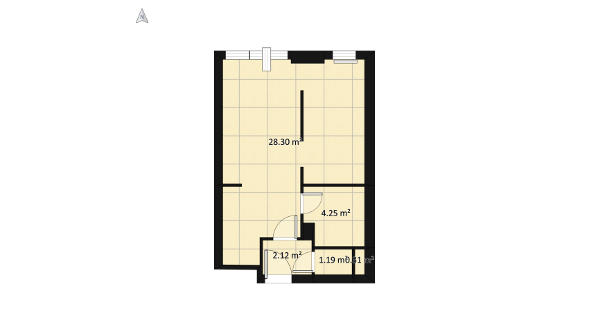 LP 1+háló 01-es floor plan 41.65