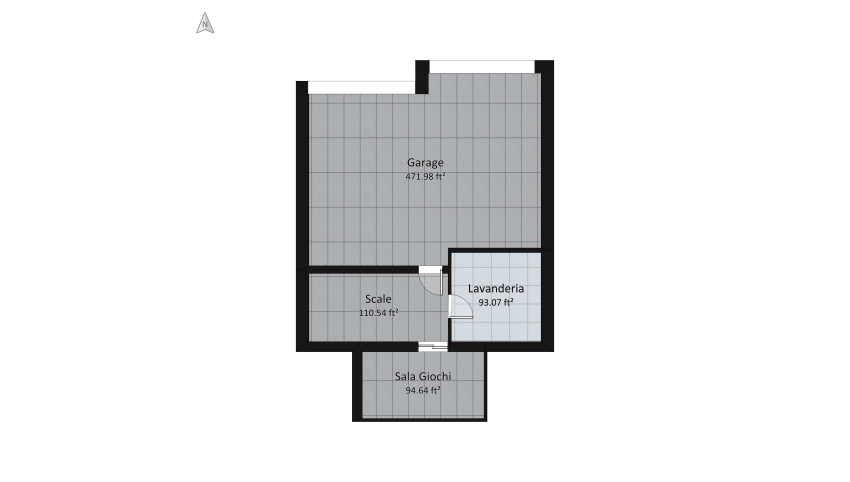 Appartamento Via Vittorio Bottego floor plan 395.87