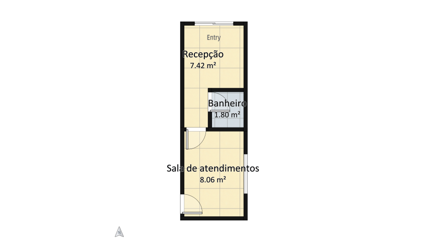 Copy of Copy of Projeto Anny floor plan 44.83