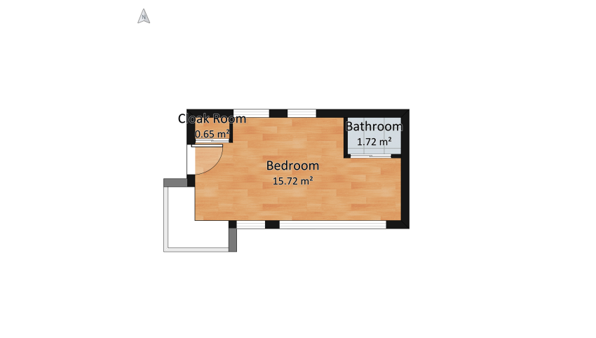 Tiny House Macmaster floor plan 20.84