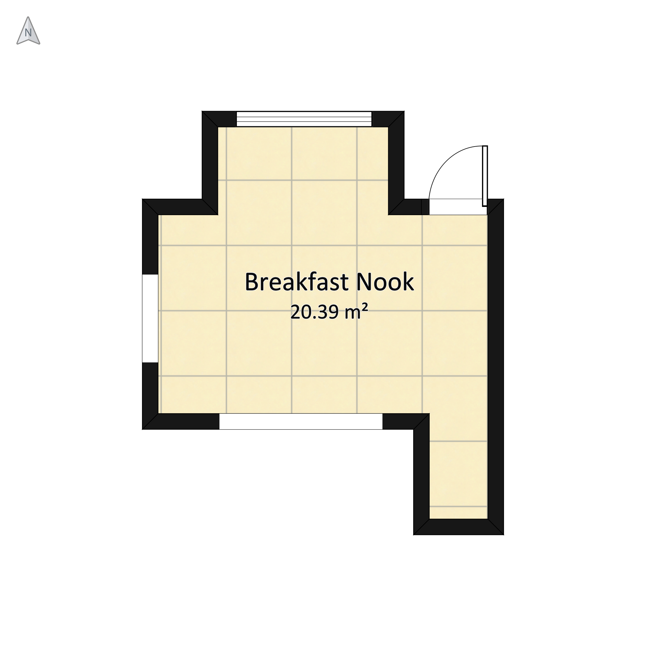 Breakfast Nook Design Ideas Pictures 23 Sqm Homestyler   Base Floor Plan 