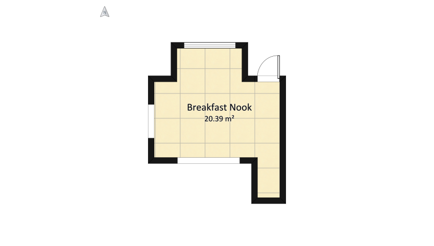 Breakfast Nook floor plan 23.11