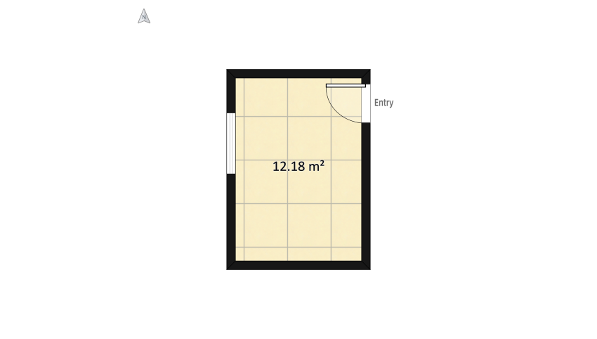 Girl Bedroom / H.ALG floor plan 13.65