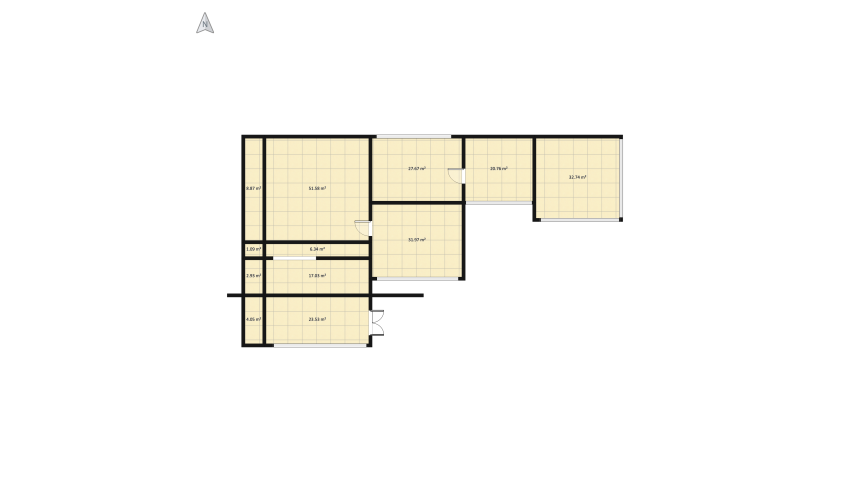 •Modern Exterior• floor plan 254.16