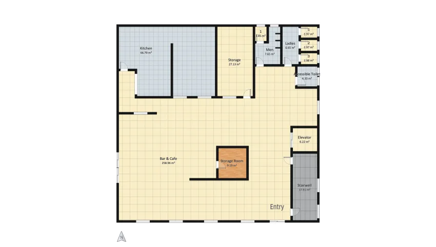 The Secret Garden floor plan 805.11