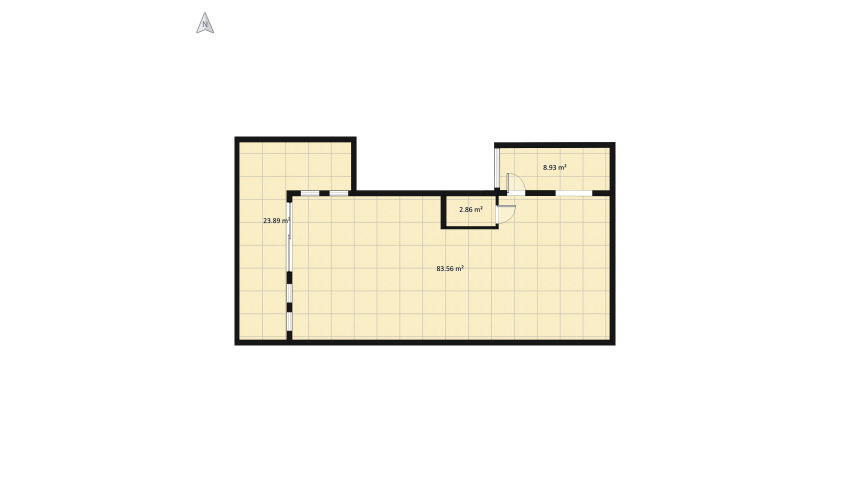 Loft Apartment floor plan 129.66