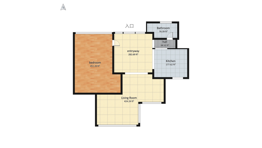 Room 3 - Honeycomb Element floor plan 260.35