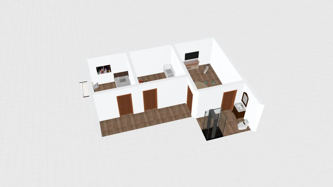 2nd Floor Home Design 3d design renderings