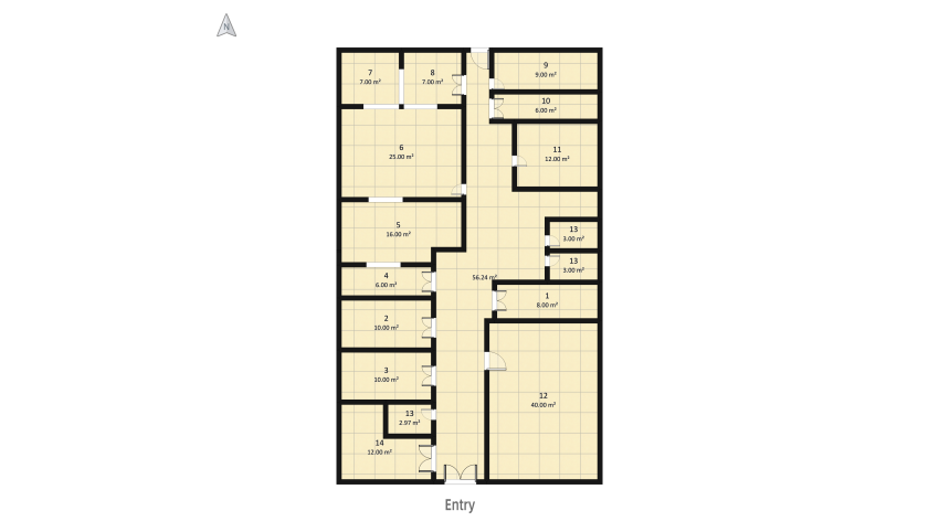 plano b floor plan 266.67