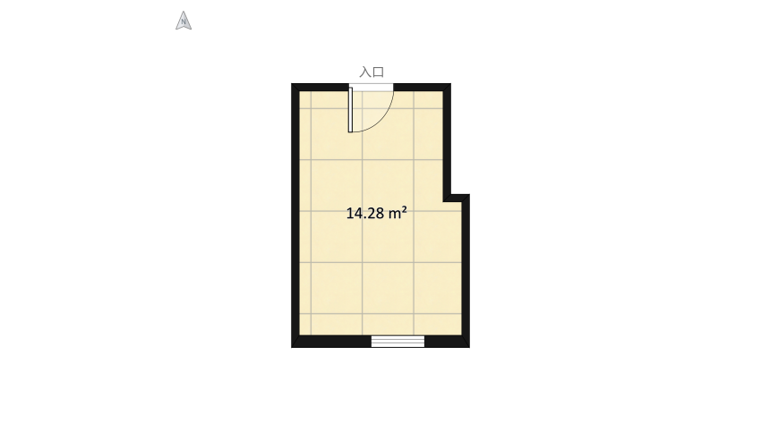 【System Auto-save】ARI's room floor plan 64.76