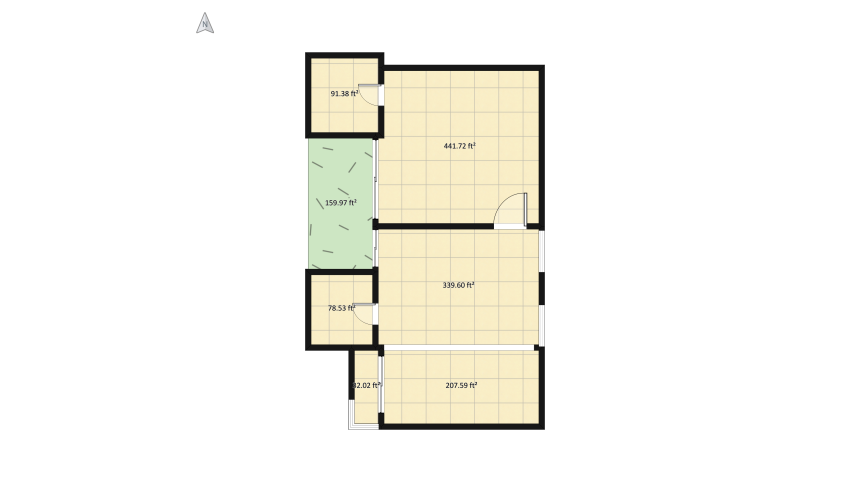 apartaestudio floor plan 137.6