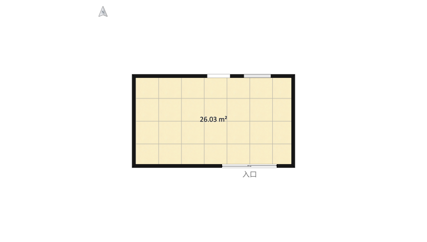 3D AI Advanced kitchen floor plan 27.65
