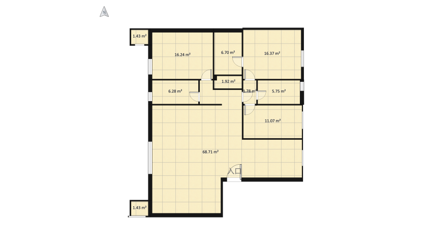 L|F Home floor plan 145.5