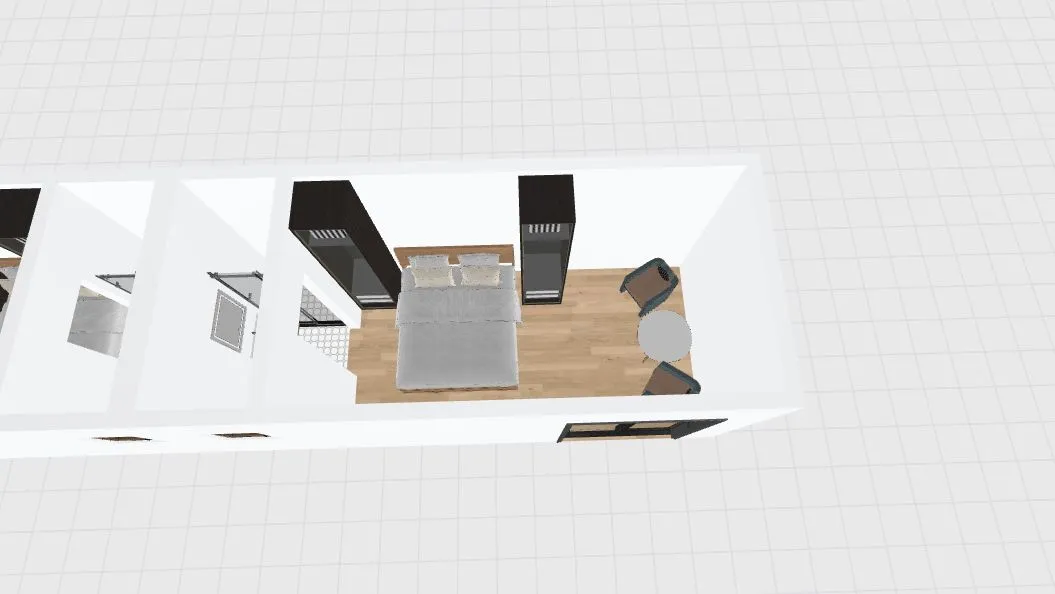 Copy of Copy of 12m Container standard room rev3 3d design renderings