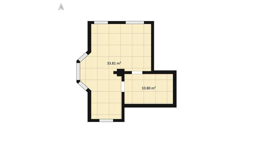 #Residential Neutral & Modern kitchen floor plan 61.2