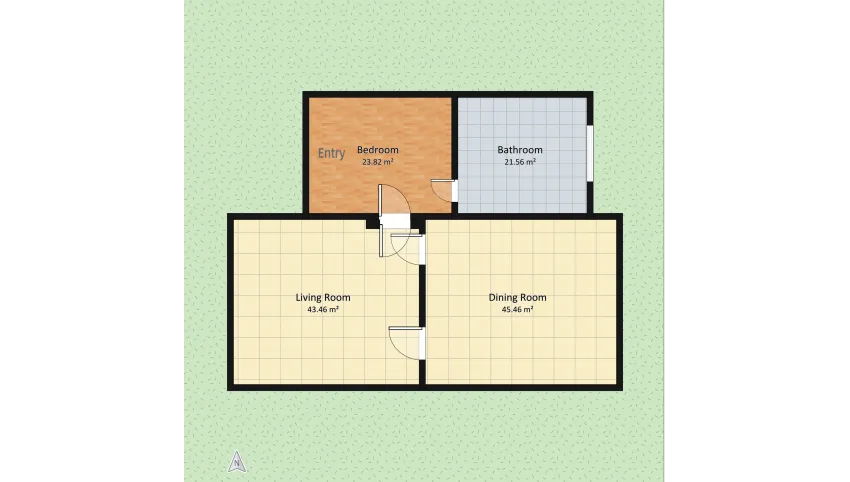 Wood Style Suite floor plan 1718.35