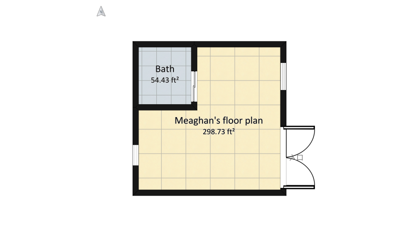 Meaghan's Layout floor plan 36.81