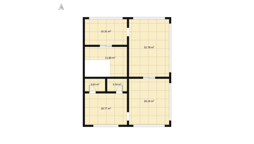 #AprilFoolContest - White Cream Villa floor plan 589.44