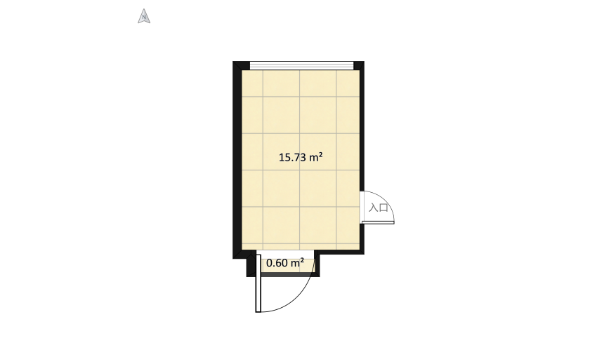 White floor plan 16.34