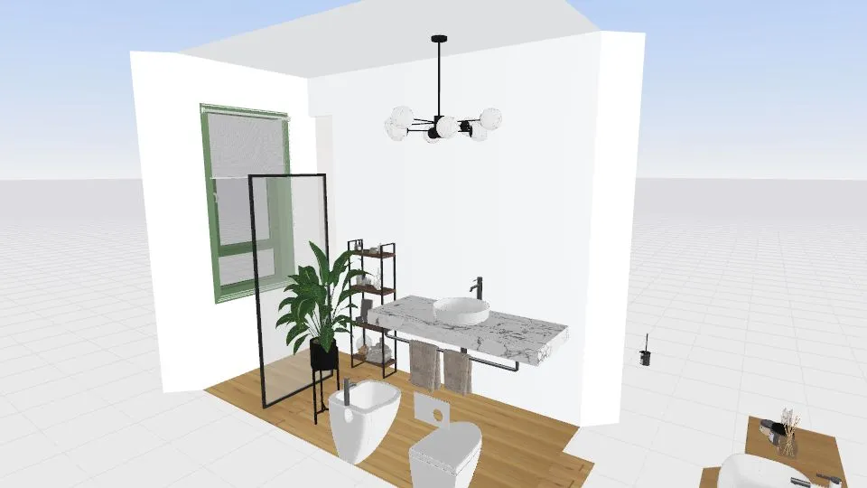 Copy of bagno2 3d design renderings