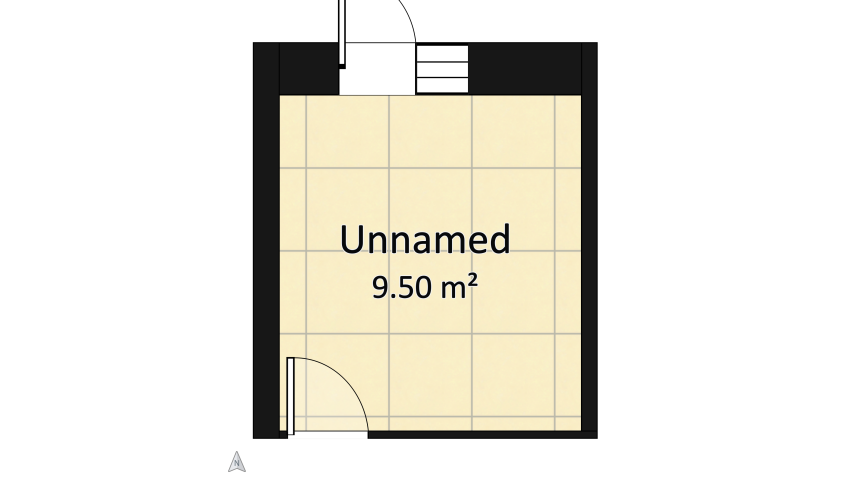 Комната подростка (девочка 14 лет) floor plan 9.5