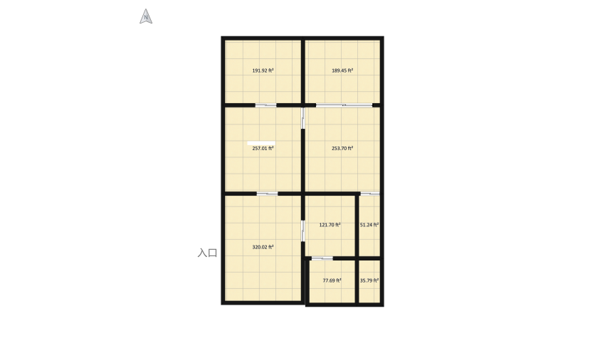 My perfect dream floor plan 627.33