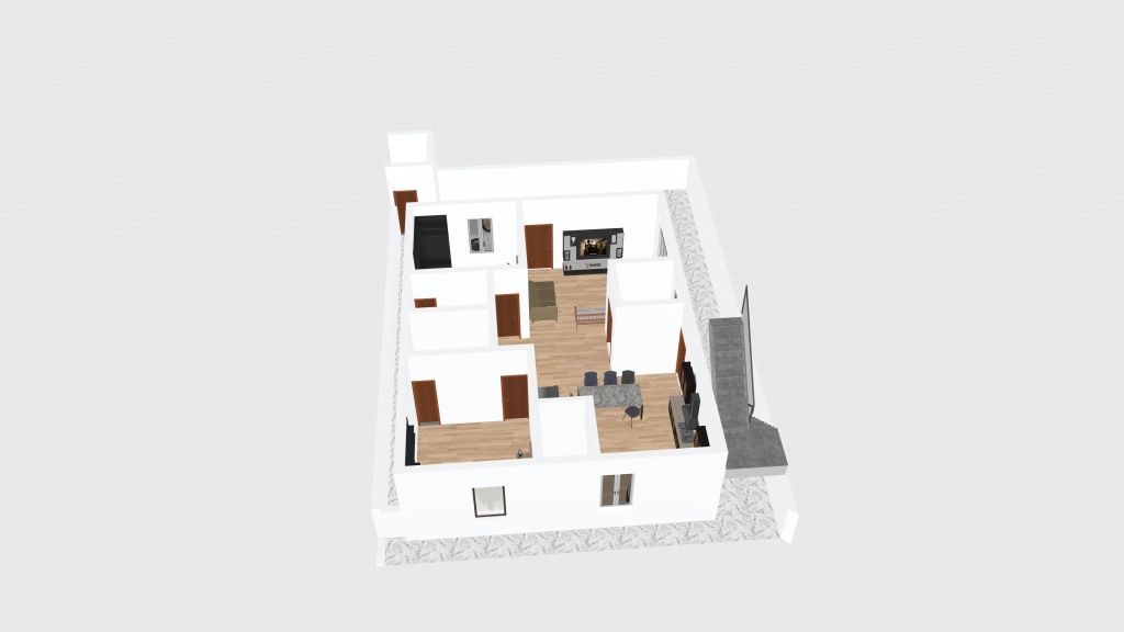 Sweet Home_v3_w_o_furn 3d design renderings