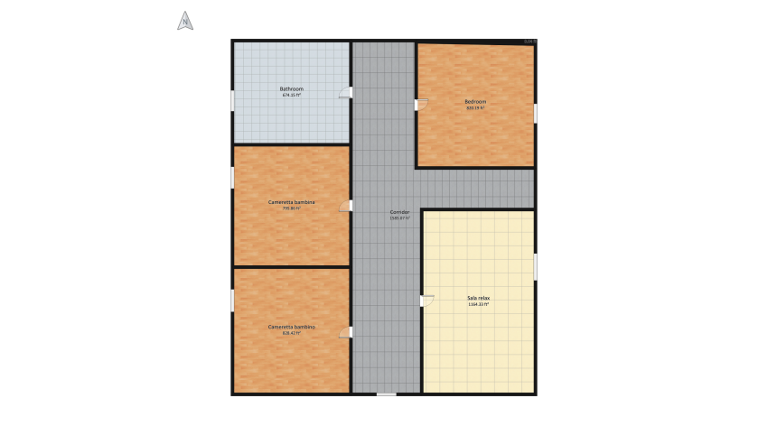 casa campagna floor plan 1174.1