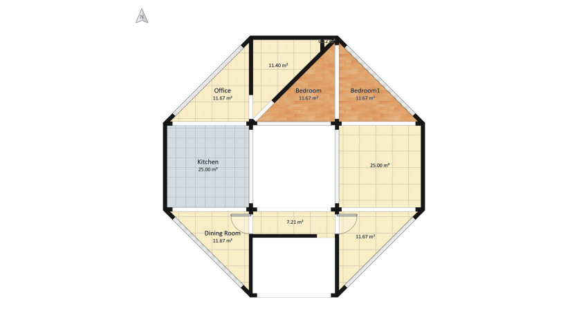OCTOHome floor plan 3852.53