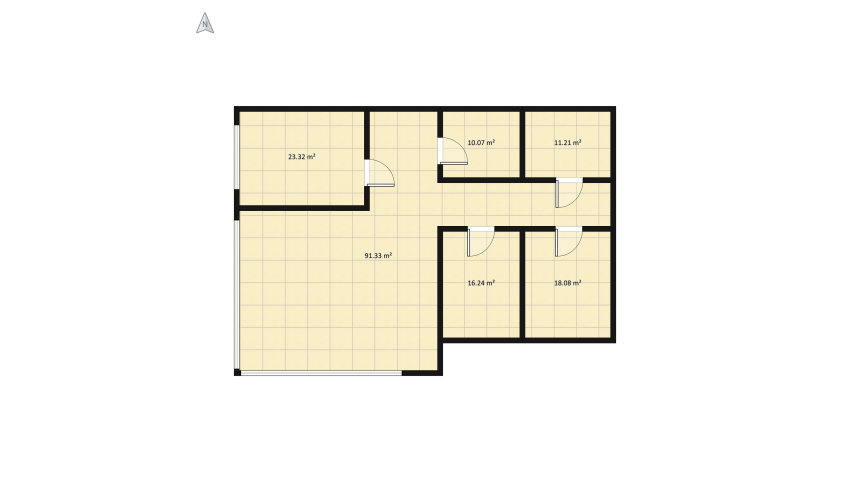 Eco House Ukr  -option 2 floor plan 186.86