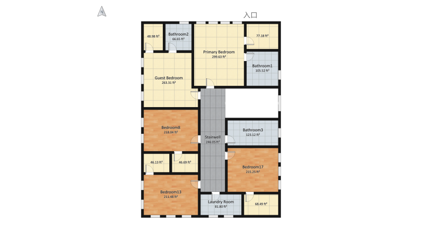house house floor plan 477.49