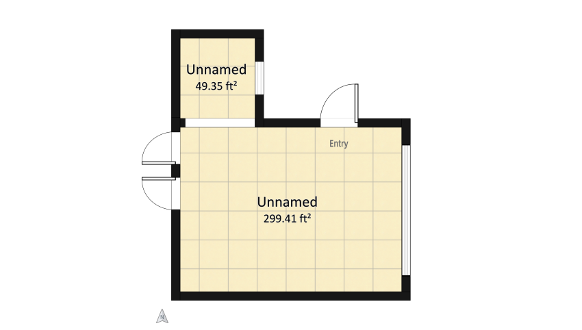 Modern Living Room Design floor plan 32.41