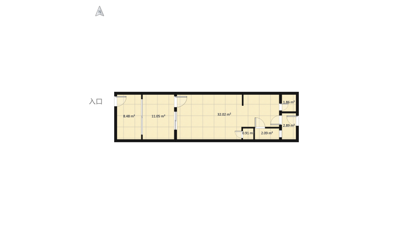 Gran Alacant floor plan 67.52