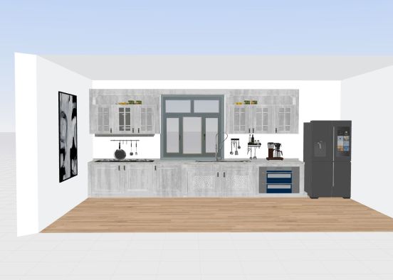 kitchen 2_copy Design Rendering