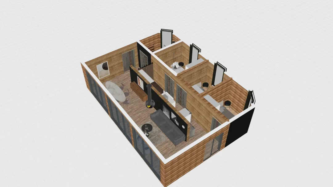 Rural Home 3d design renderings