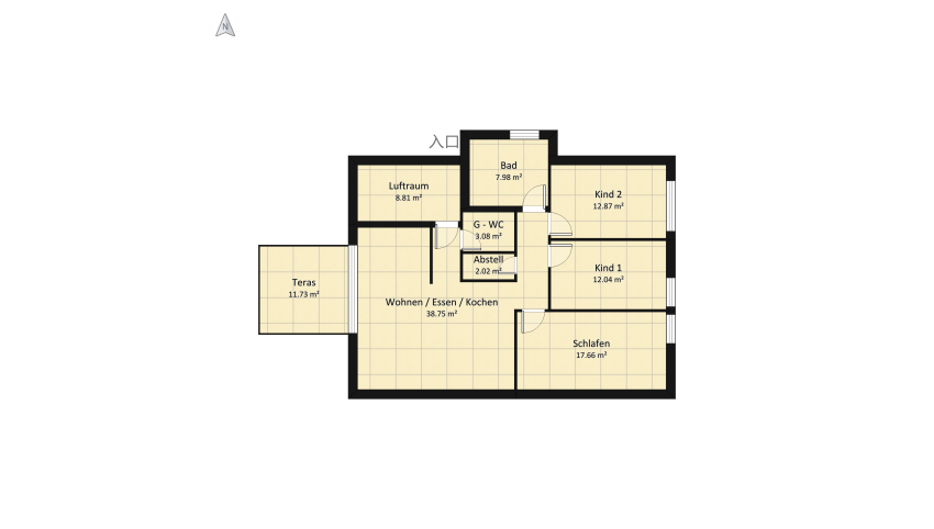 HAUS 3 floor plan 375.76