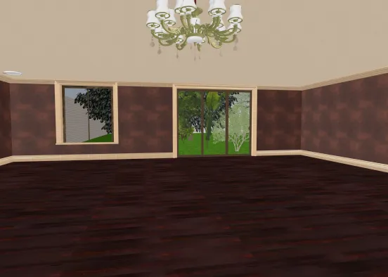 My New Room Apartment House. Design Rendering