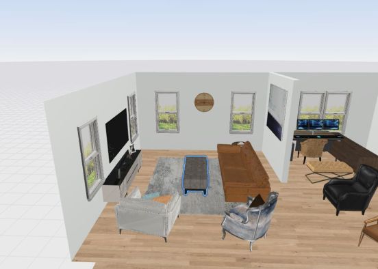 Copy of Living room 6 Design Rendering