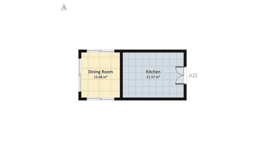 #KitchenContest  Purple love floor plan 39.4
